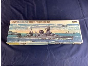 Vintage Battleship Hyuga Model