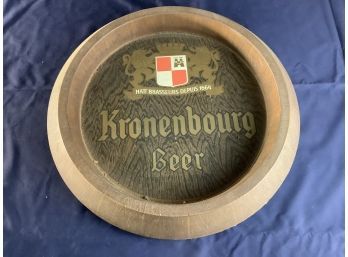 Kronenbourg Beer Round Plastic Sign
