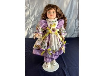 1999 Victorian Star Collection Porcelain Doll (#3)