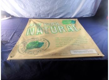 New Kool Natural Cloth Banner