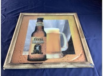 Coors Extra Gold Mirror