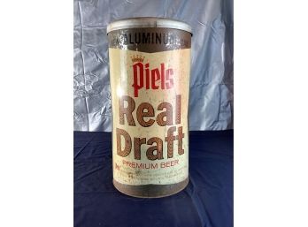 Piels Real Draft Premium Beer Ashtray / Trash Can