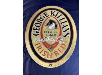 George Killian's Irish Red Advertising Sign