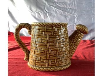 Basket Weave Pattern Watering Can