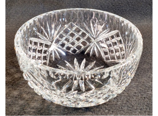 Beautiful Cut Crystal Fruit Centerpiece Bowl