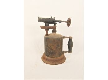 Vintage/ Antique Brass Blow Torch With 208 Stamped On The Handle