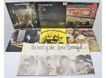 Mixed Lot Of Seven Classic Rock Records With Pink Floyd, Guess Who, Lovin' Spoonful, Byrds,  - Lot 5