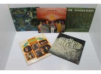 Collection Of Five The Association Records From The 1960's With Greatest Hits, Birthday, Insight Out, Etc.
