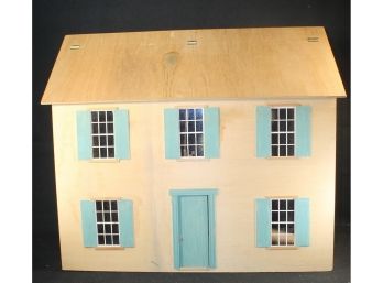 Vintage Large Wooden Doll House With Dormers From La Petite Maison