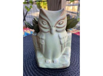 Vintage Frankoma Ceramic Owl