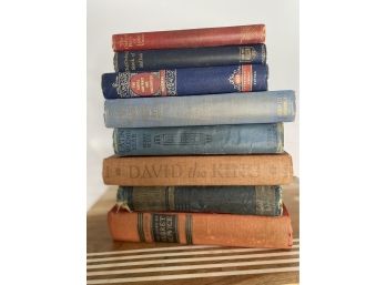 Stack Of Vintage And Rare Books