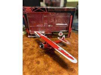 Toy Diecast Airplane For Texaco