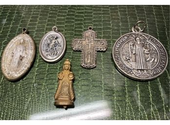 Group Of Religious Medals