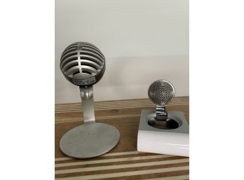 2 Microphones For Computer By Blue And Shure