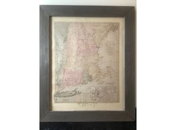 Map Of New England 1780