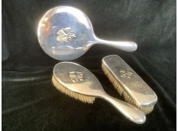Sterling Silver Vanity Set