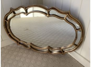 Rounded Double Framed Mirror