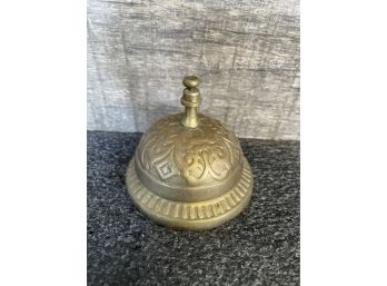 An Antique Brass Counter Bell