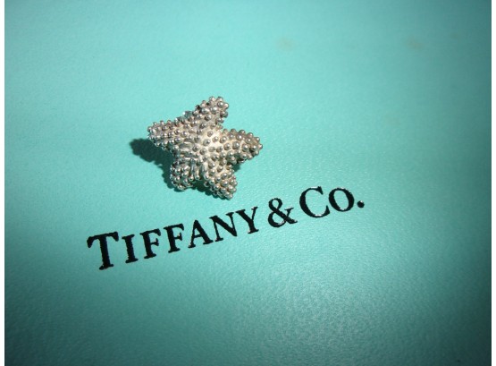 1 Single Rare TIFFANY & Co Starfish Earring 925 Sterling Silver (1.6 Grams)