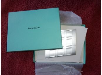 Tiffany & Co 7 Blank Thank You Note Cards & Envelopes With Box