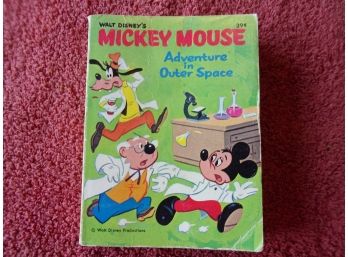 Walt Disney's Mickey Mouse Adventure In Outer Space Mini Book