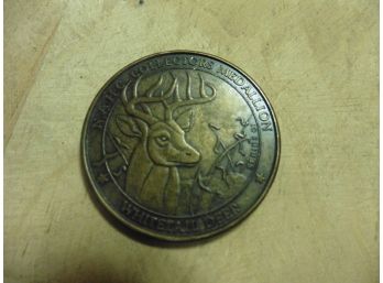 N.A.H.C  Collectors Medallion Whitetail Deer  Hunting Club