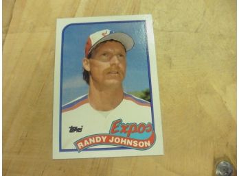 Randy Johnson Topps 1988 Rookie