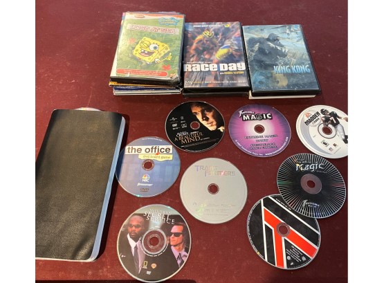 A Group Of DVD's / Game,  Shreck, Madden 2004, The Office ETC.