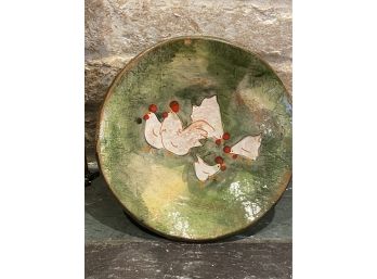A SUD & CO. - Cassis En Provence Hand Painted Pottery Plate Made In  France