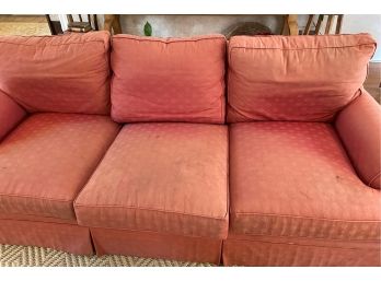 Three Seat Cushion Sofa - Solid Frame - 96'w X 42'd X 32'h