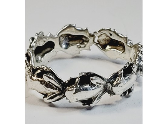 Sterling Silver Frog Ring