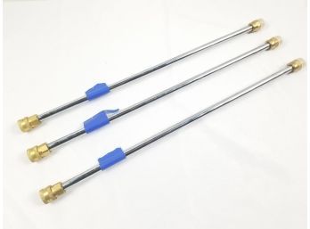 Three Power Washer Extensions Wands