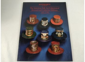 Sotheby's Auction Catalog Folk Art June 23, 1988