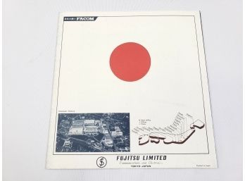 FUJITSU Brochure TOKTO Worlds Fairs 1964-65 New York