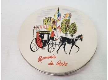 Vintage Rosemarie De Paris Chocolate Tin