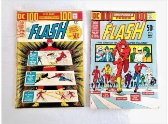 50 Cent DC Comics 100-Page Super Spectacular The Flash Comic Books: #214  &  DC-22