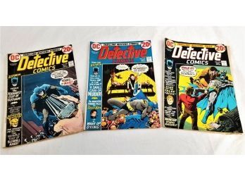 20 Cent DC Comics Batman Detective Comic Books # 427, 428, 430