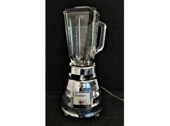 Vintage OSTERIZER Classic Retro Chrome Beehive Blender 5-cup