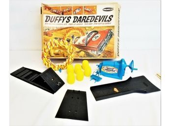 Vintage 1960's DUFFY's DAREDEVILS Remco Toy Cars Box & Parts Incomplete
