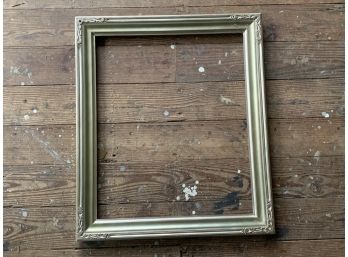 Brushed Silver Wooden Frame 24.5' X 28.5'