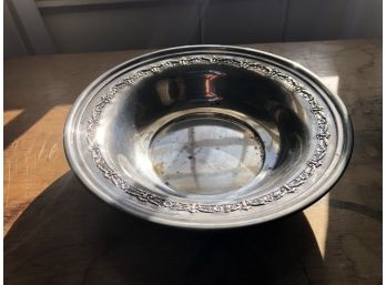 Sterling Silver Dish Marled 'Sterling'