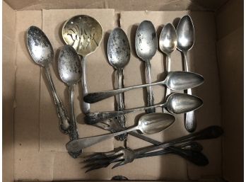 Assorted Silver Spoons 6OZT