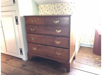 Vintage Solid Wooden Chest If Five Drawers (Possibly Stanely)