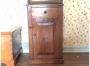 Antique One-Drawer Cabinet