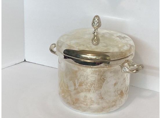 Vintage Silver Plated (?) Ice Bucket (Will Need Cleaning)