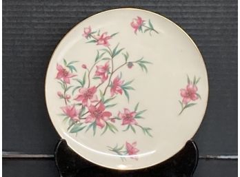 Vintage Lenox USA Peachtree Floral Plate (10 Inches In Diameter)