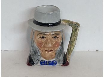 Vintage Jon Anton Ironstone Small Toby Character Mug