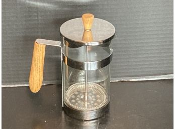 Vintage Coffee Press Wooden Handle
