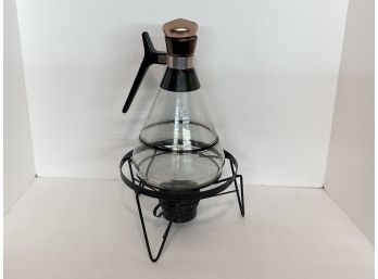 Vintage Coffee Carafe And Warmer