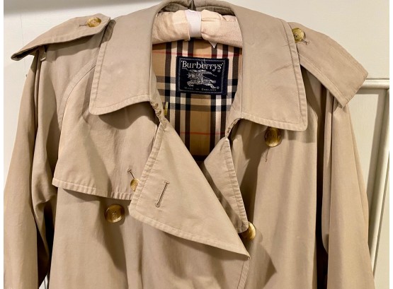 Burberrys' Men's Trench Coat With Liner